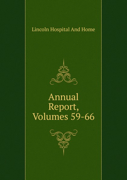 Annual Report, Volumes 59-66