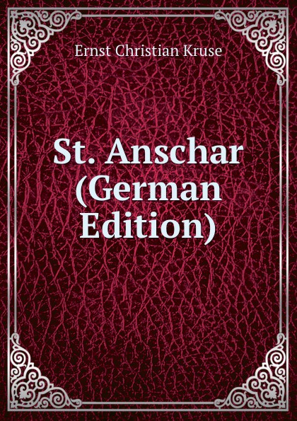 St. Anschar (German Edition)