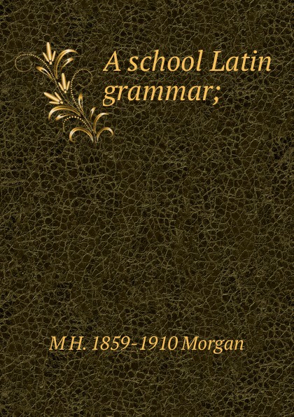 A school Latin grammar;