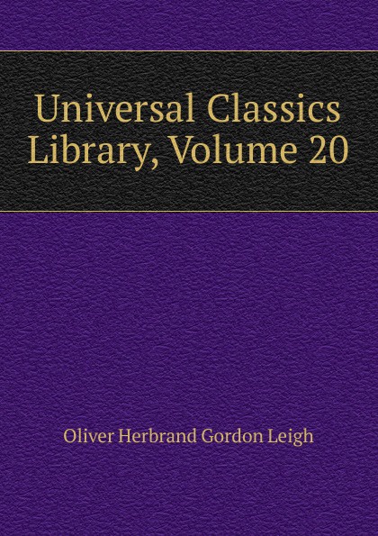 Universal Classics Library, Volume 20