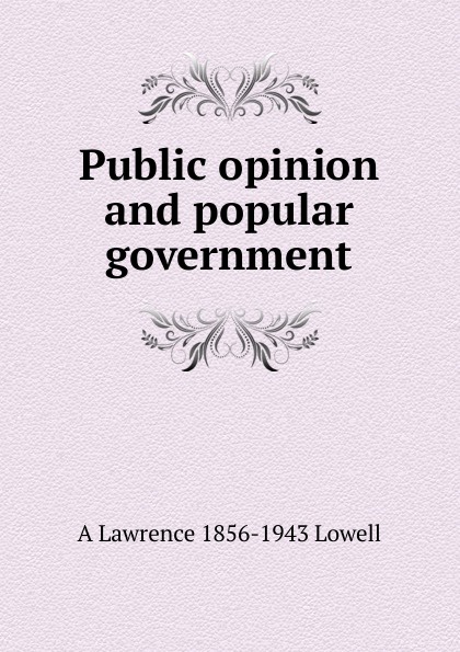 Public opinion and popular government