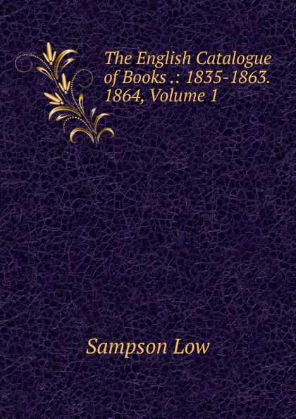 Книги 1835 года