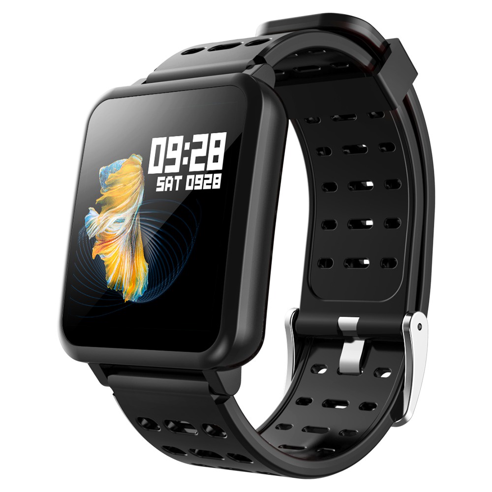 фото Makibes T2 Smart Watch 1.3 Inch IPS Screen Heart Rate Blood Pressure Monitor IP67 Multi Sports Modes - Black