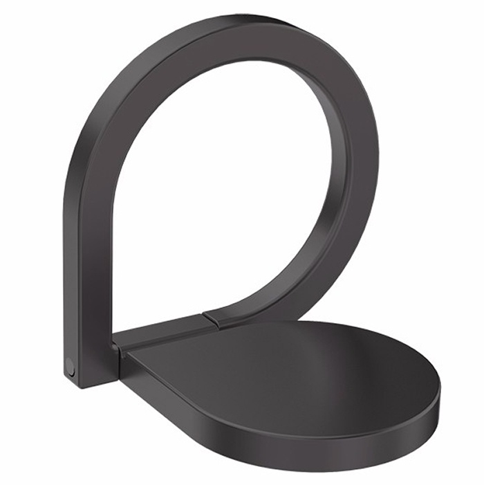 Кольцо-держатель для телефона iRing универсальный кольцо black для смартфона, черный