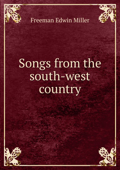 Songs from the south-west country