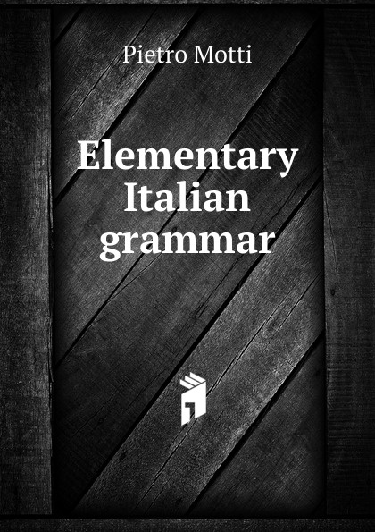 Elementary Italian grammar