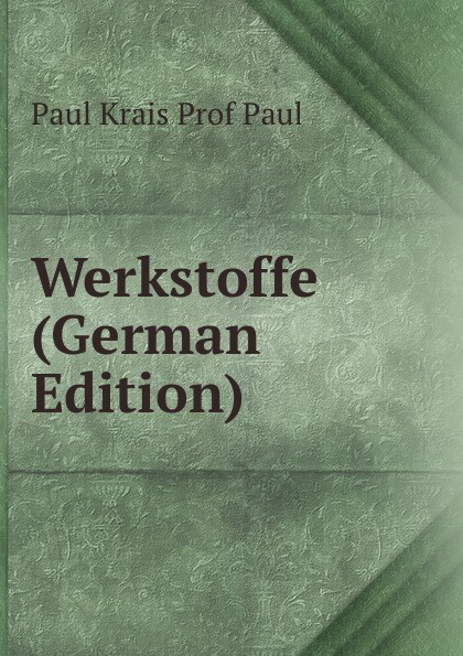 Werkstoffe (German Edition)