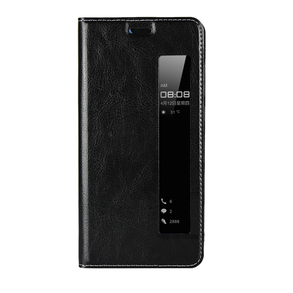 фото Чехол для сотового телефона Мобильная мода Huawei P20 Pro Чехол-книжка силиконовая с вертикальным окном, черный