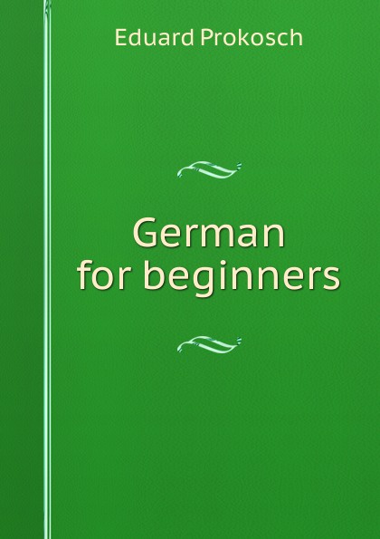 German for beginners