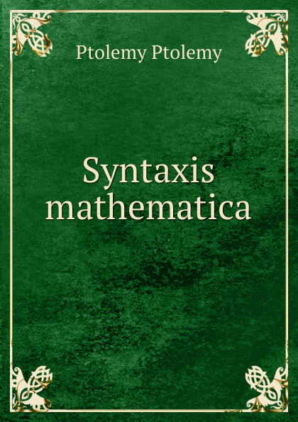 Syntaxis mathematica