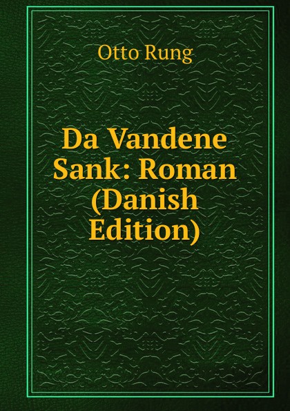 Da Vandene Sank: Roman (Danish Edition)