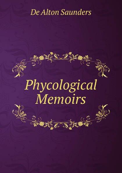 Phycological Memoirs