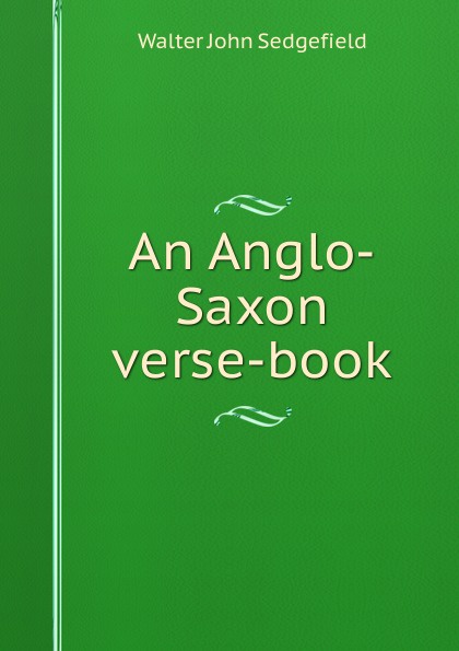 An Anglo-Saxon verse-book