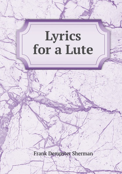 Lyrics for a Lute