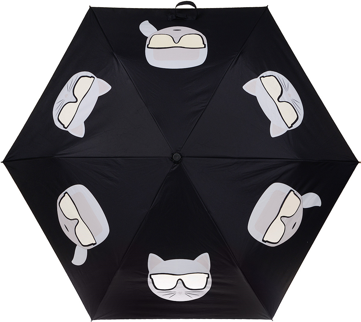 Зонт женский Karl Lagerfeld, 86KW3909_999, черный