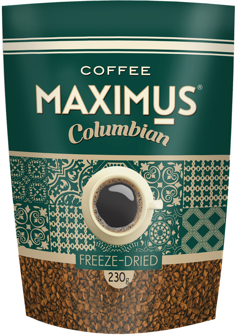 Maximus Columbian кофе растворимый, 230 г