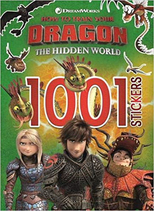 фото How to Train Your Dragon The Hidden World: 1001 Stickers Hodder children's books