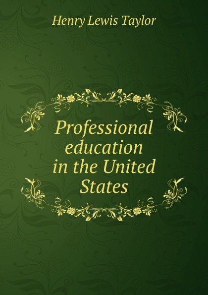 Professional education in the United States