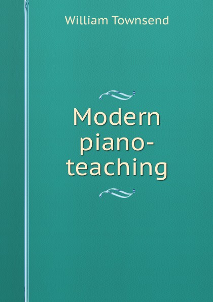 Modern piano-teaching