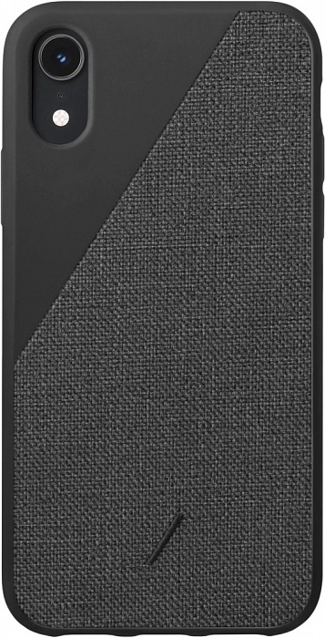 Чехол для сотового телефона Native Union CLIC CANVAS для iPhone XR, черный