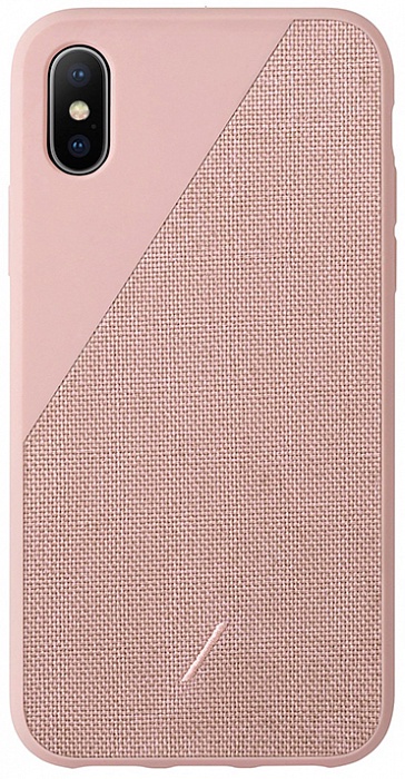 Чехол для сотового телефона Native Union CLIC CANVAS для iPhone X/Хs, розовый