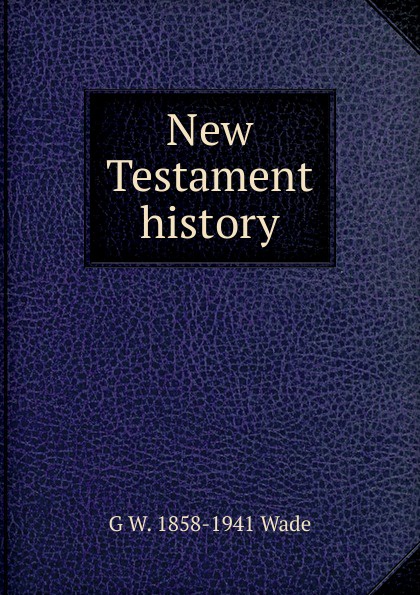 New Testament history