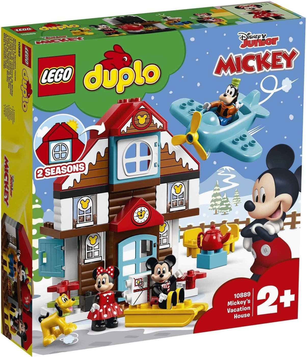 LEGO DUPLO Disney 10889 Летний домик Микки Конструктор