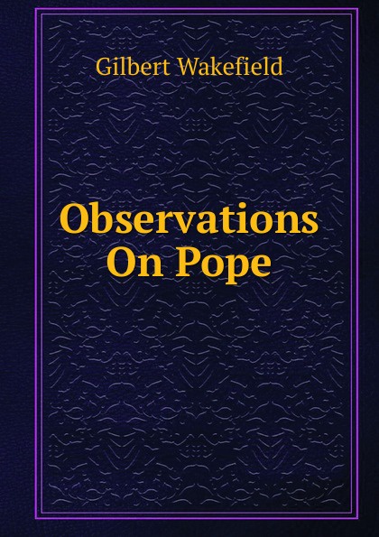 Observations On Pope