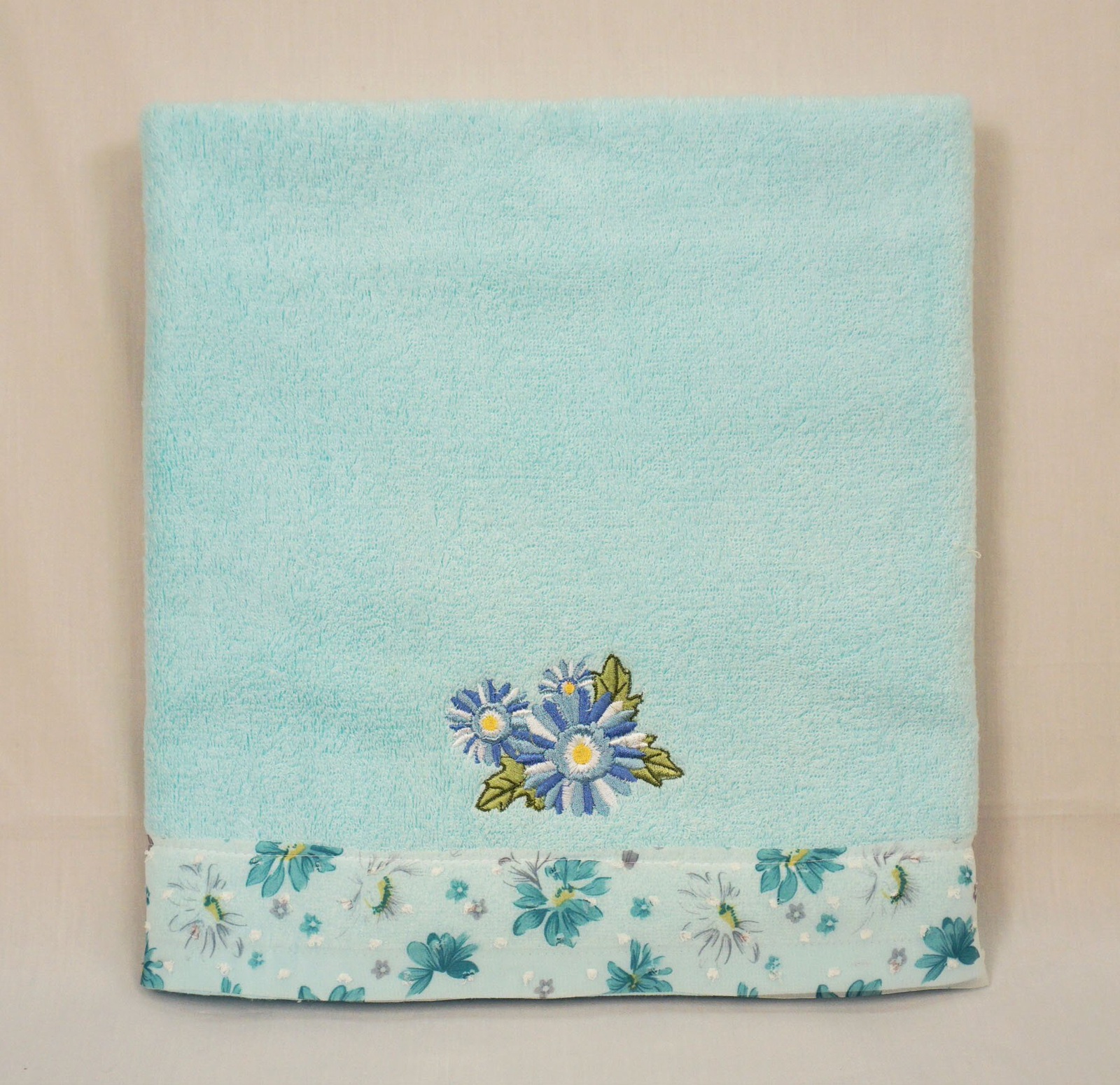 Полотенце банное Grand Stil Астра, размер 65*135, 14-153b, голубой