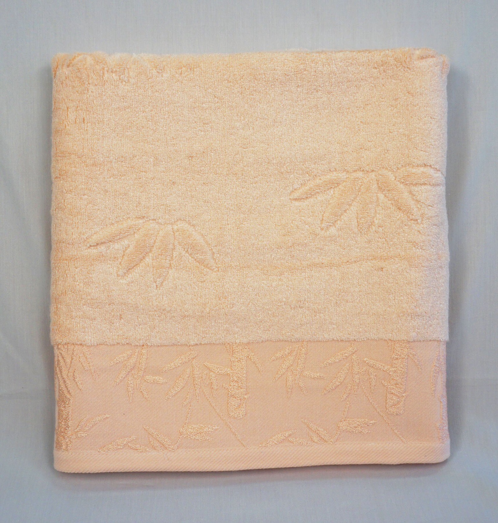 Полотенце банное Grand Stil Бамбук, размер 65*135, GS-H03b, оранжевый