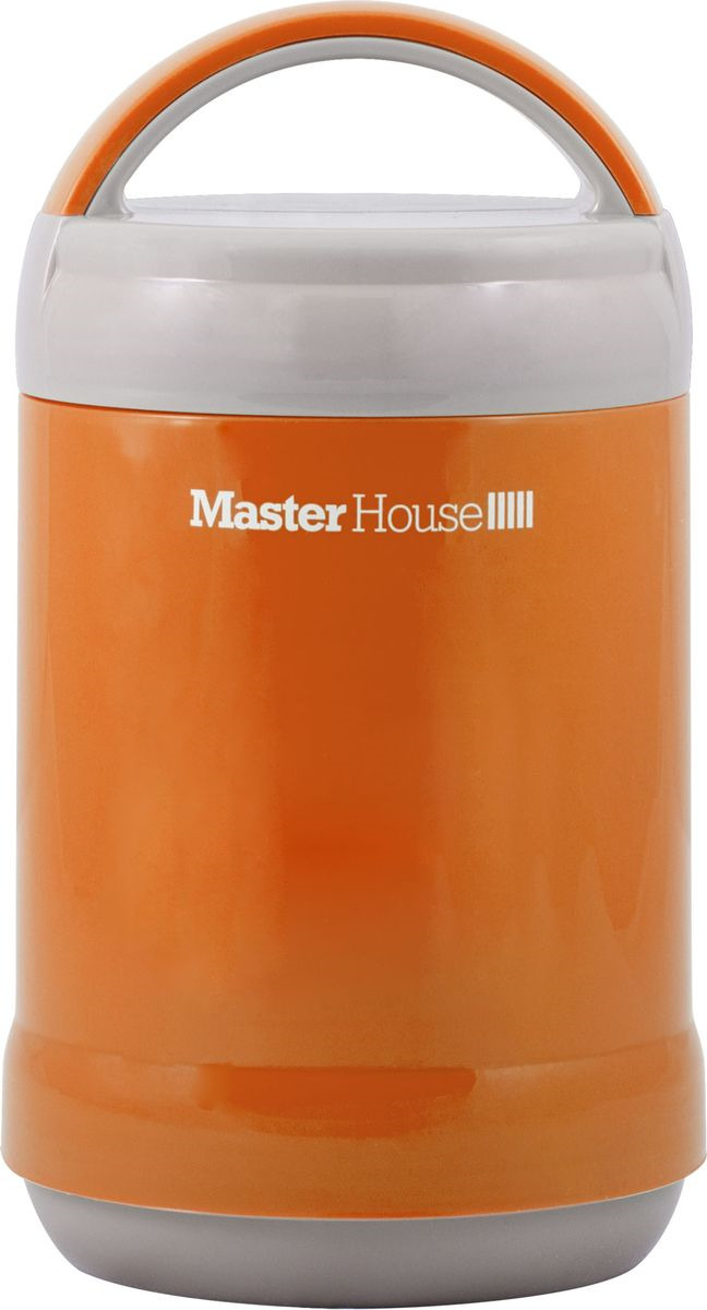 фото Ланч-бокс Master House Рим, оранжевый, 1,4 л