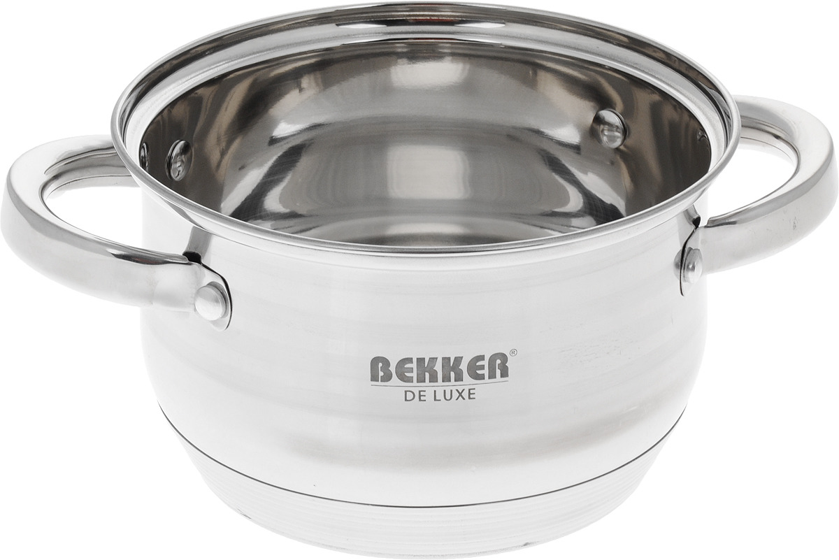 фото Кастрюля Bekker De Luxe 2,1 л