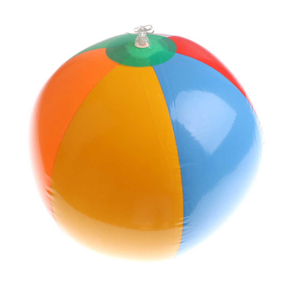 Мяч детский TopSeller Надувной пляжный мяч, разноцветный