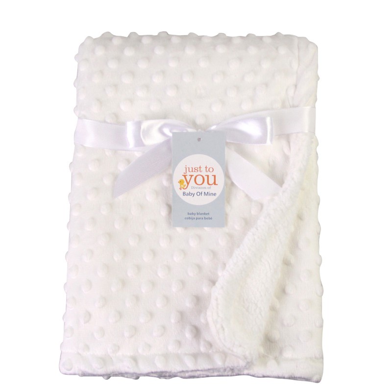 Одеяло детское asentg Теплое одеяло для новорожденных, белый