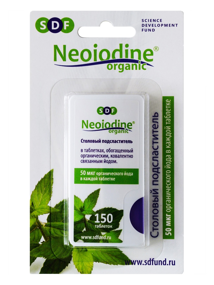 фото Сахарозаменитель Neoiodine organic 4607013794368, 9