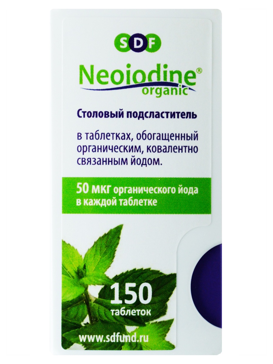 фото Сахарозаменитель Neoiodine organic 4607013794368, 9