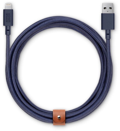 фото Кабель Native Union Belt Cable 3 м, синий