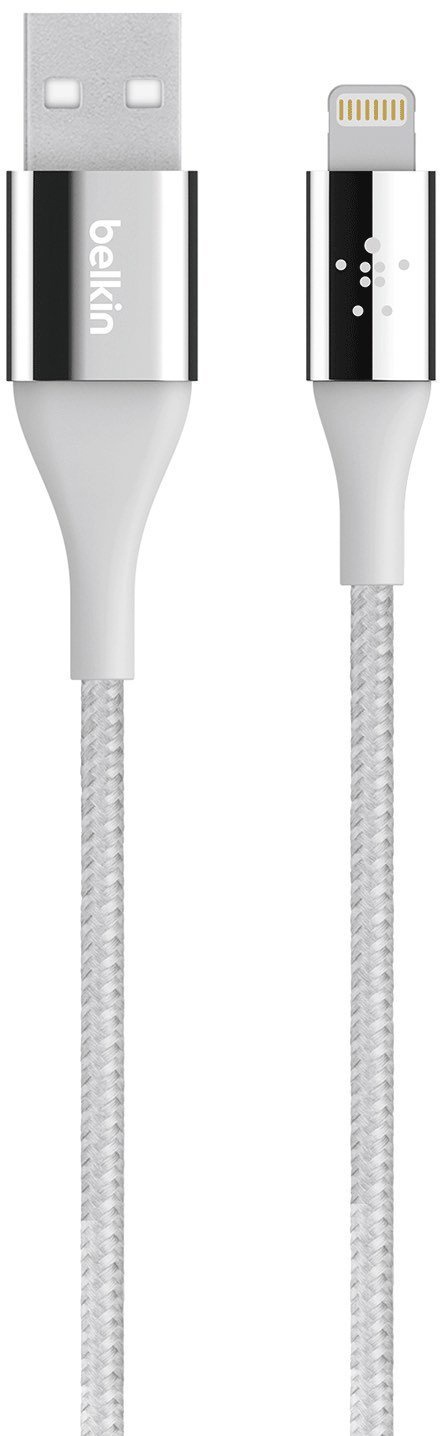 фото Кабель Belkin Mixit DuraTek Lightning to USB Cable 1,2 м, серебристый