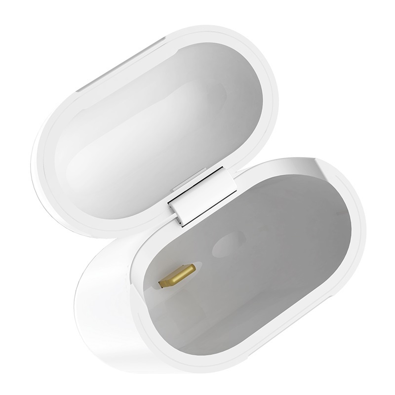 фото Чехол AIRPODS HOCO CW18 с беспроводной зарядкой белый (MRE)