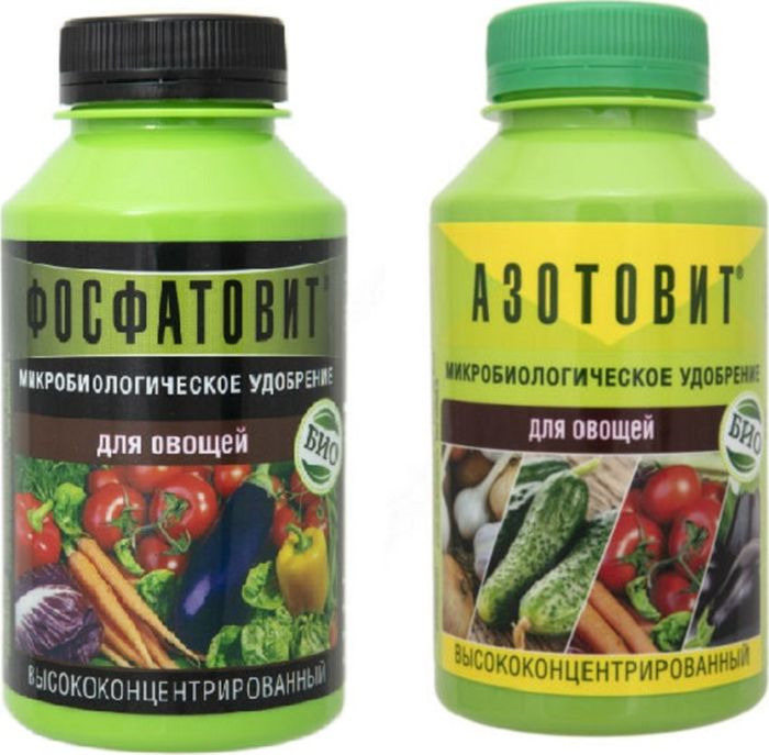 фото Комплект удобрений Азотовит+Фосфатовит, для овощей, 2 шт по 220 мл