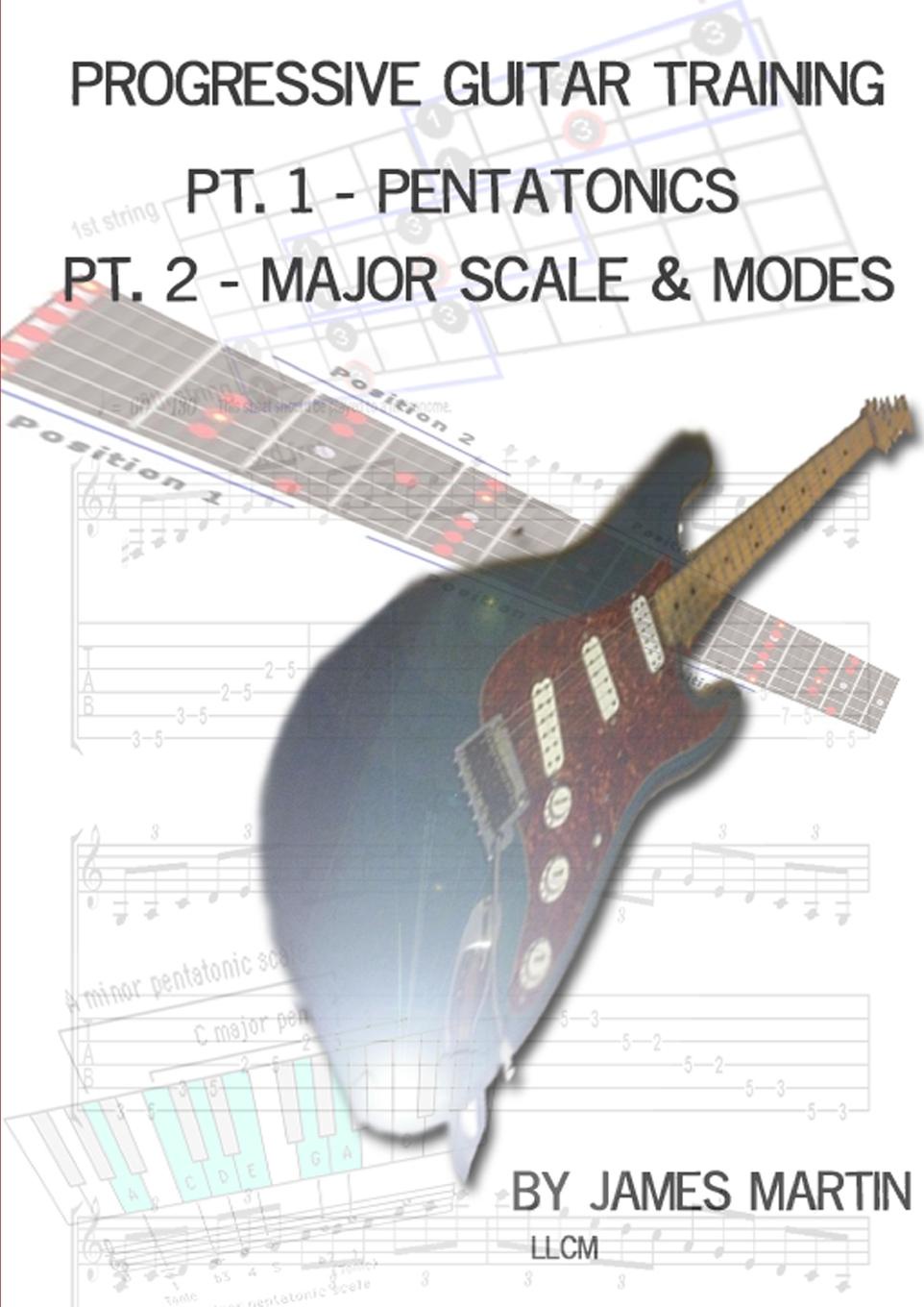 фото Progressive Guitar Training Pts. 1 . 2 - Pentatonic and Diatonic Scales