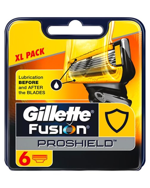 фото Сменные кассеты для бритв Gillette Сменные кассеты FUSION ProShield 6шт