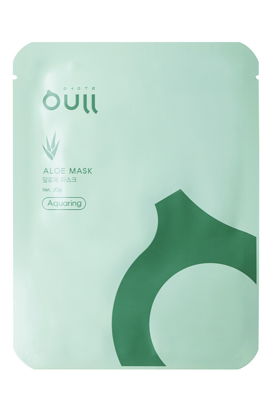 фото Маска косметическая Oull Маска для увлажнения кожи лица на основе сока алоэ Aloe Mask Pack