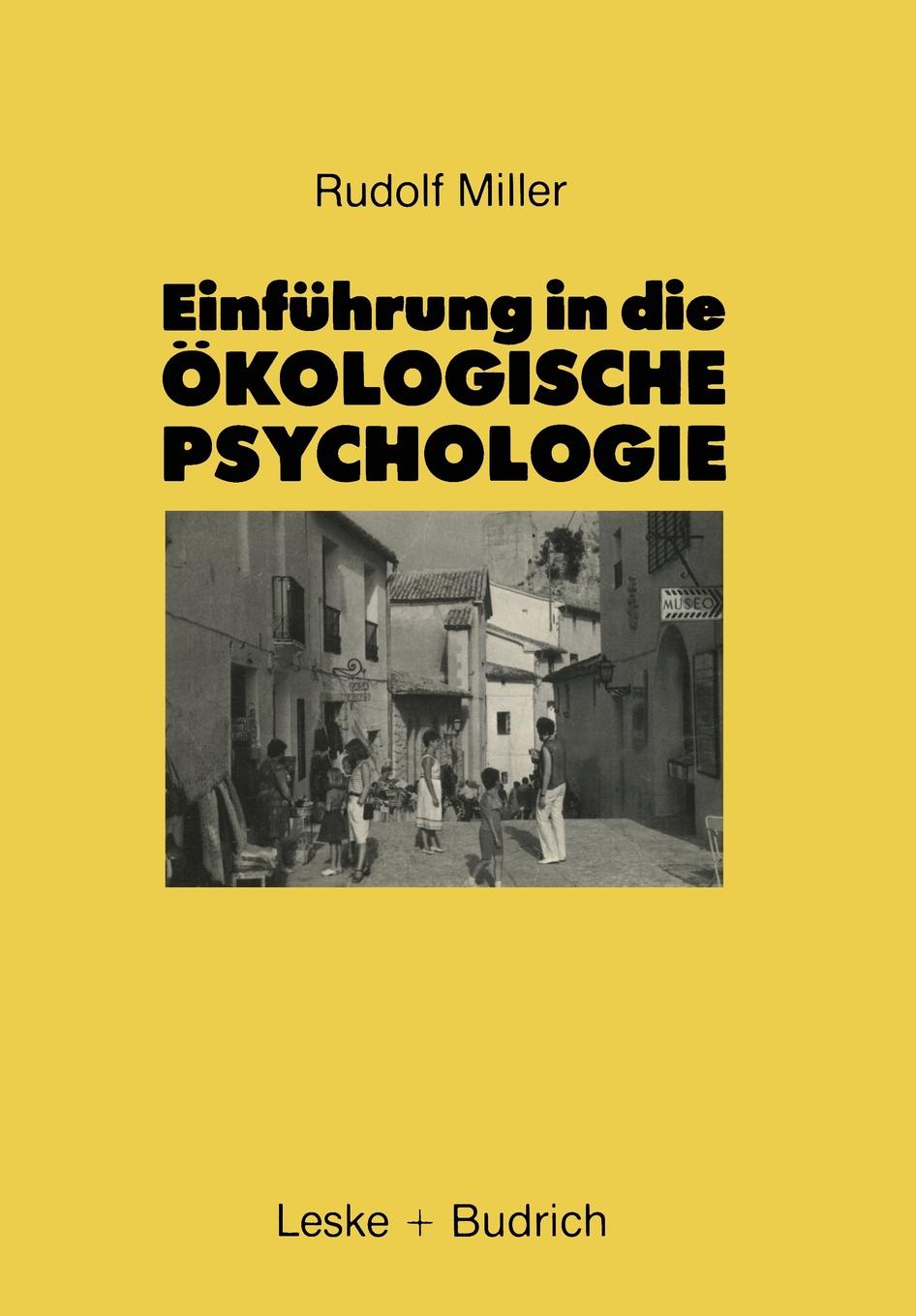 Einfuhrung in die Okologische Psychologie