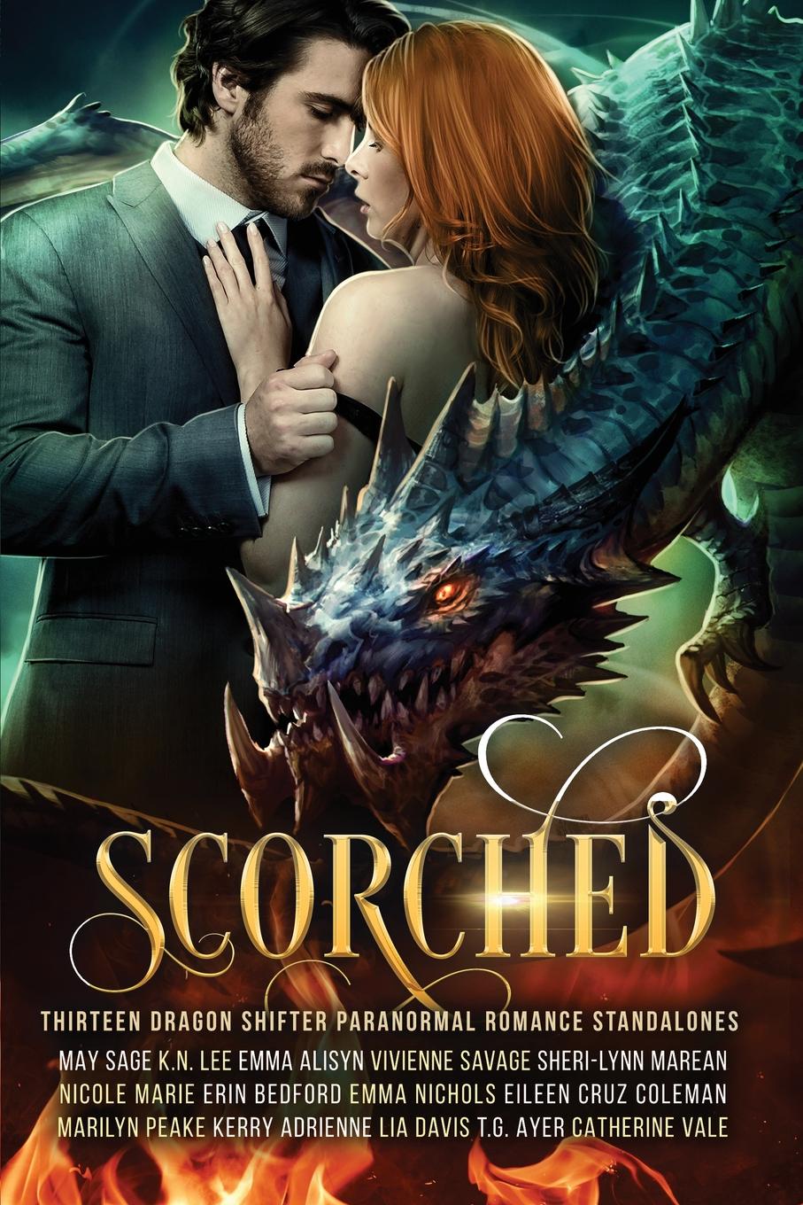 Scorched. Thirteen dragon shifter paranormal romance standalones