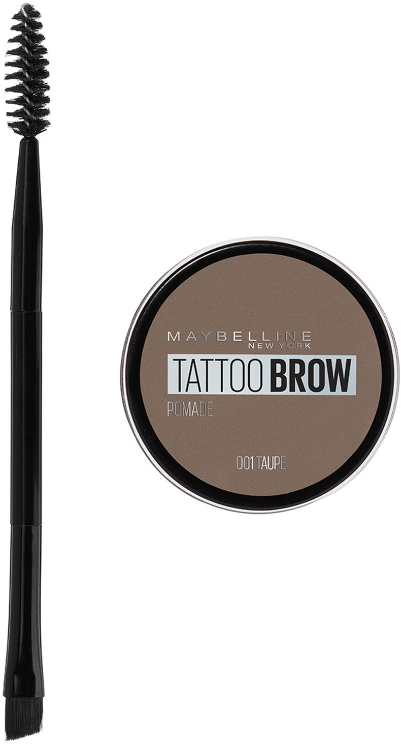 фото Помада для бровей Maybelline New York Brow Pomade, оттенок 01, Серо-коричневый, 3,5 г