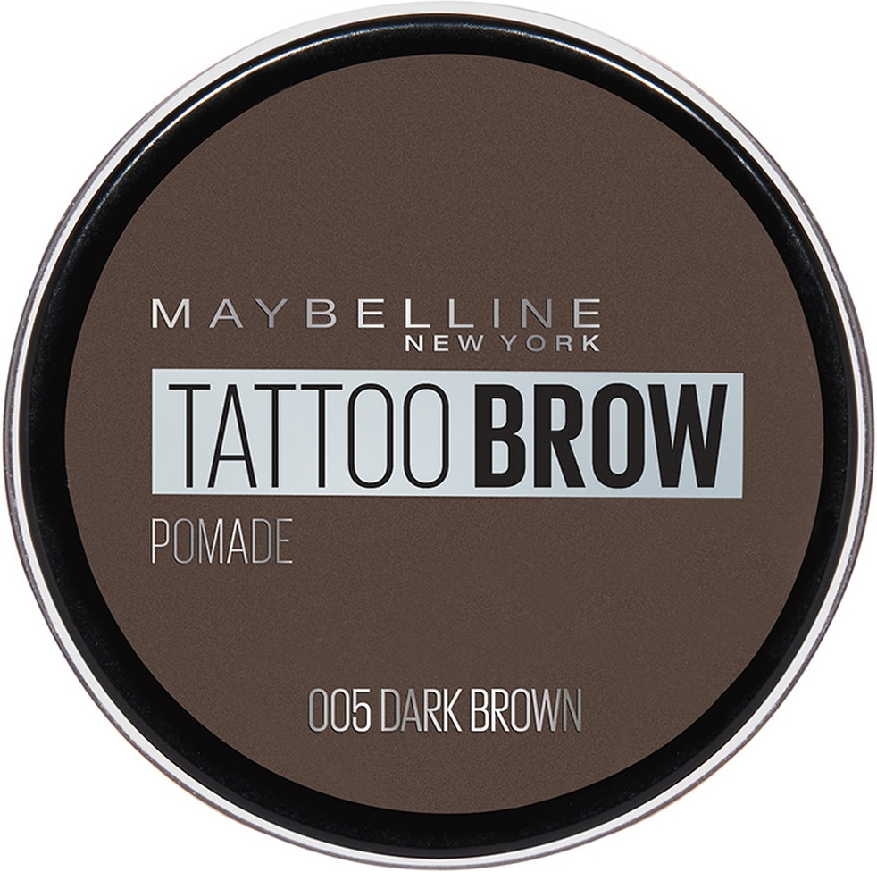 фото Помада для бровей Maybelline New York Brow Pomade, оттенок 05, Темно-коричневый, 3,5 г