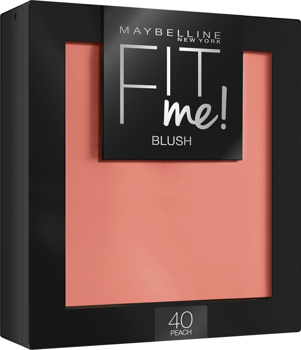 фото Румяна для лица Maybelline New York Fit Me Blush, оттенок 40, Персик, 4,5 г