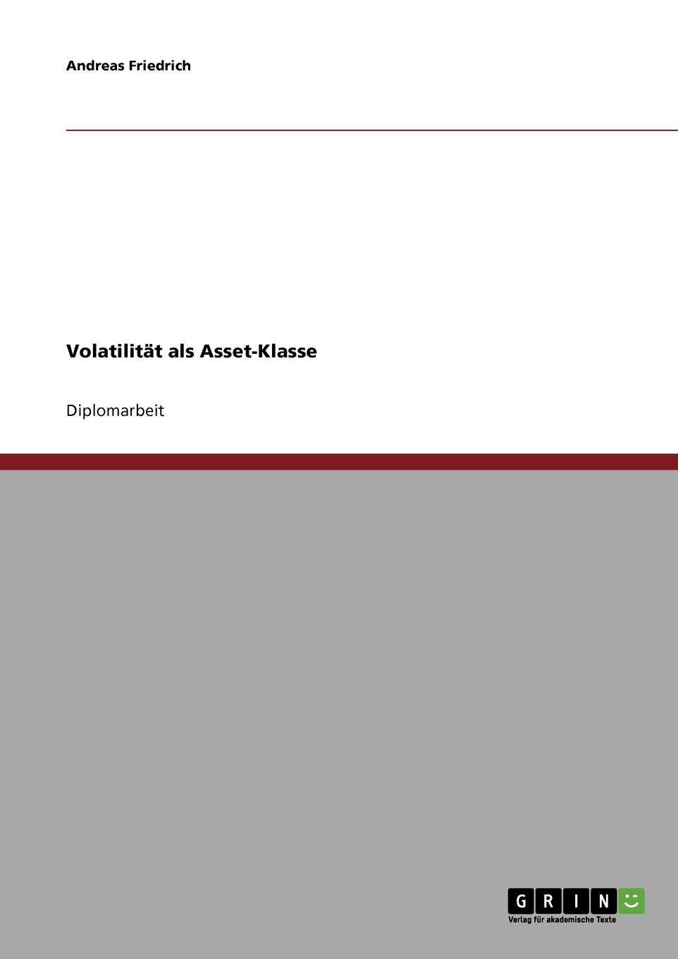 Volatilitat ALS Asset-Klasse