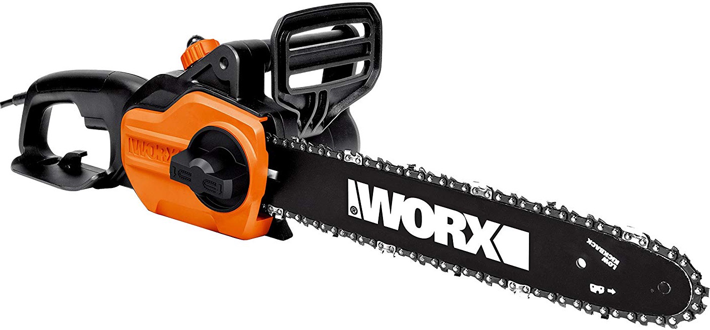 фото Пила Worx WG305E, черный, оранжевый